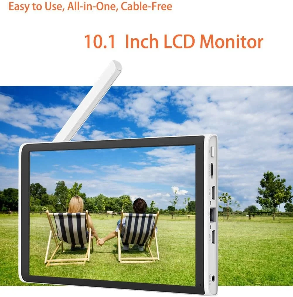 LCD مراقبة 4CH واي فاي نظام الكاميرا CCTV شاشة LCD أمن الوطن PTZ في الهواء الطلق كاميرا IP لاسلكية CCTV واي فاي Nvr عدة #2