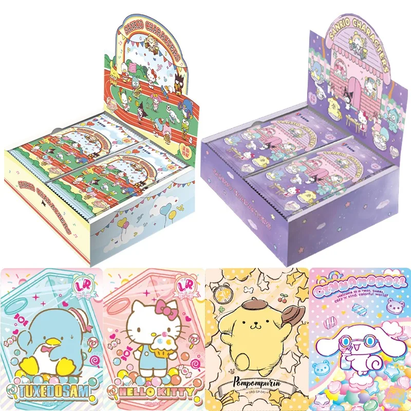 Genuine Sanrio Card Polaroid Sanrio Family Coolomi Life Diary HelloKitty Series Pink Cute Anime Collection Cards Toys Gifts