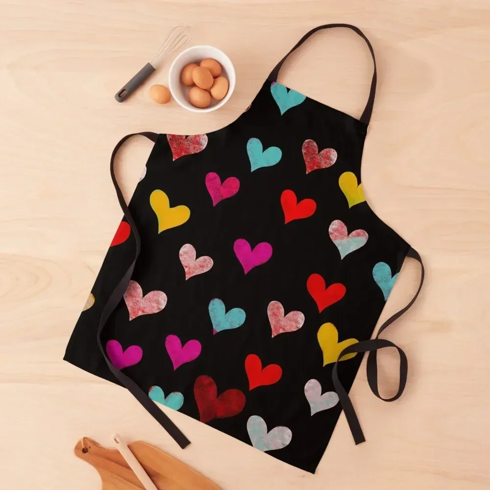 

Hearts sweet hearts Apron Barista Woman Kitchen Apron