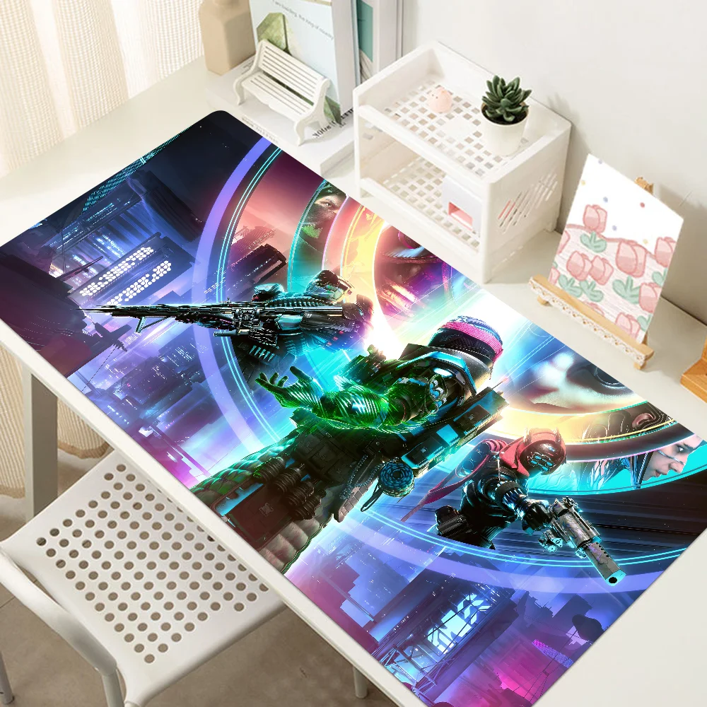 Cool Sci-Fi Shooting Destiny 2 Game Mousepad Large Gaming Mouse Pad LockEdge Thickened Computer Keyboard Table Desk Mat