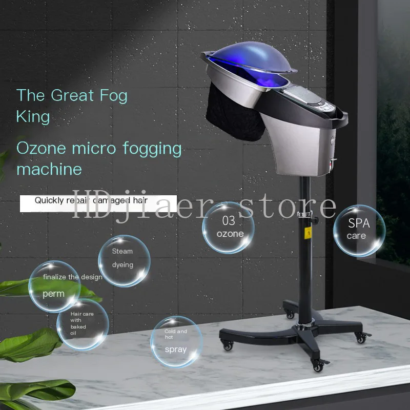 

Vertical Multi-Functional Micro-Mist Hair Steamer - Salon Hair Steamer, Salon-Specific Ozone (03) Bio-Chemical Steamer