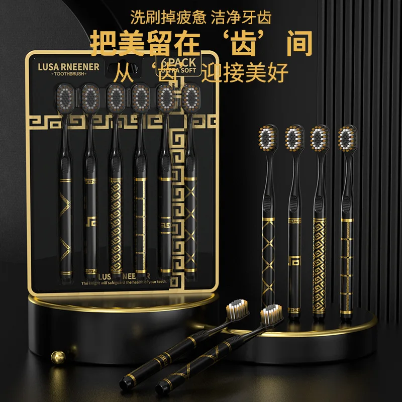 escova-de-dentes-convexa-de-cerdas-macias-da-serie-black-gold-adequada-para-viagens-e-uso-familiar-ideal-para-limpeza-profunda-para-homens-e-mulheres