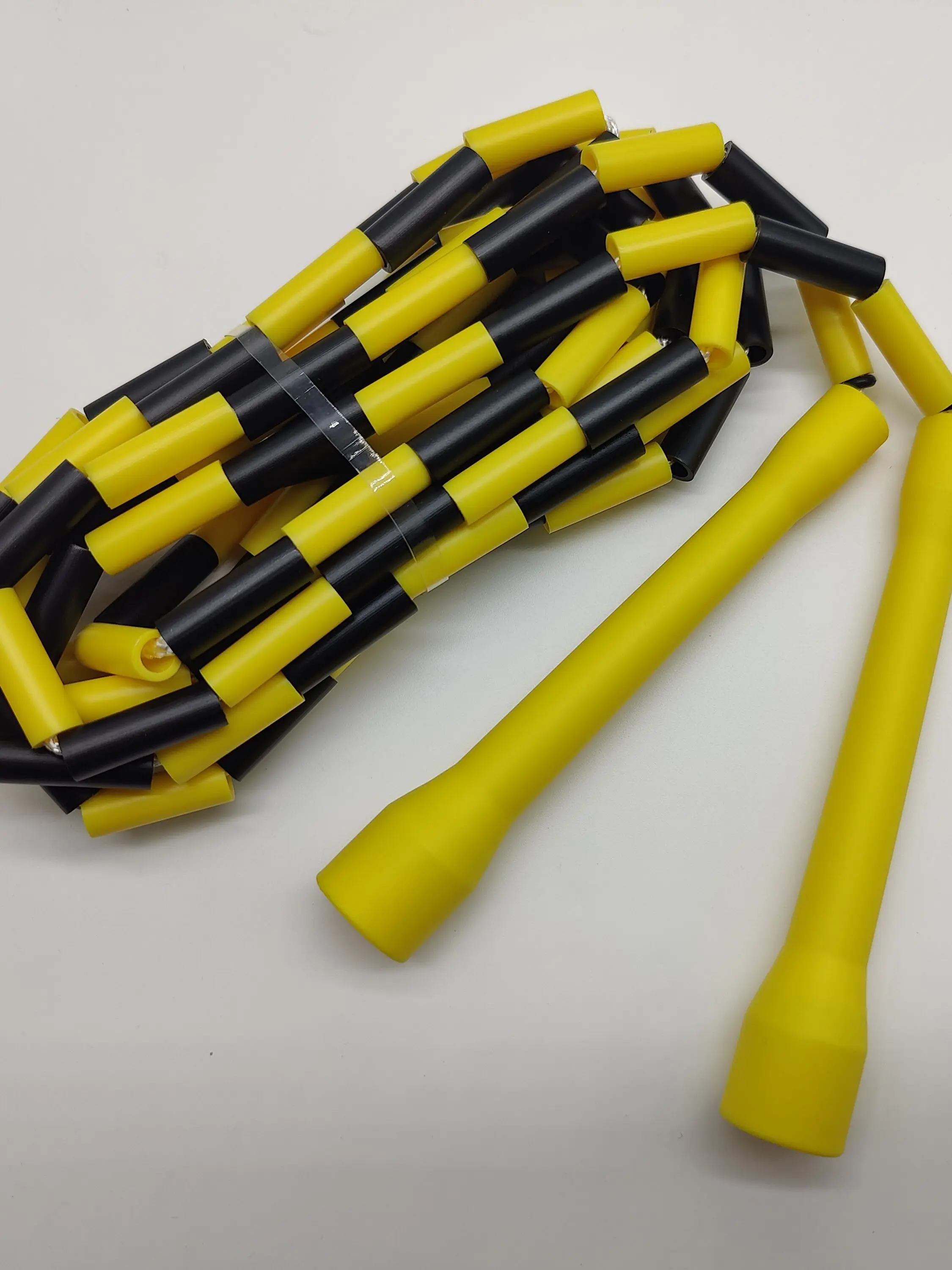 STRAIGHT HARD BEAD BEADED JUMP SKIPPING ROPE COLORFUL SKILL FREESTYLE FITNESS CROSSFIT