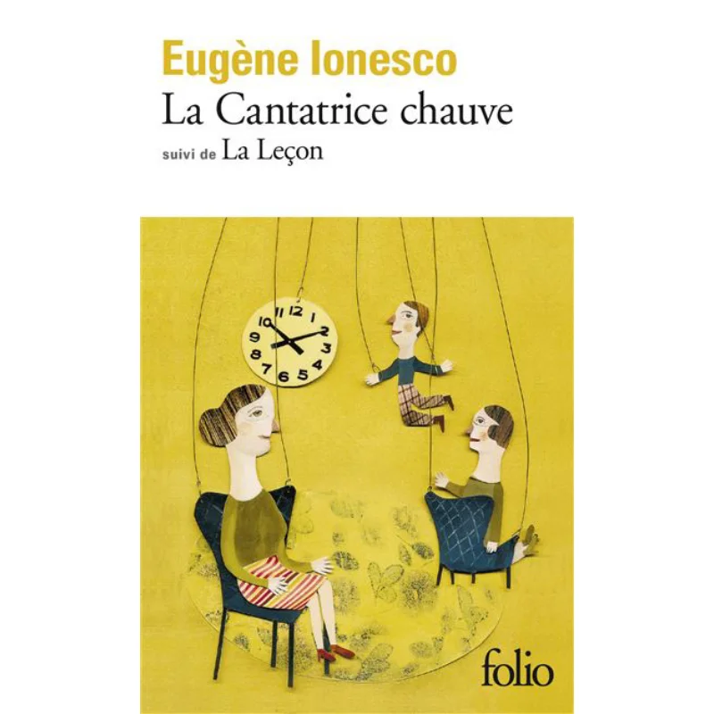 

The Bald Singerthe Lesson Eugene Ionesco Gallimard 9782070362363 Book
