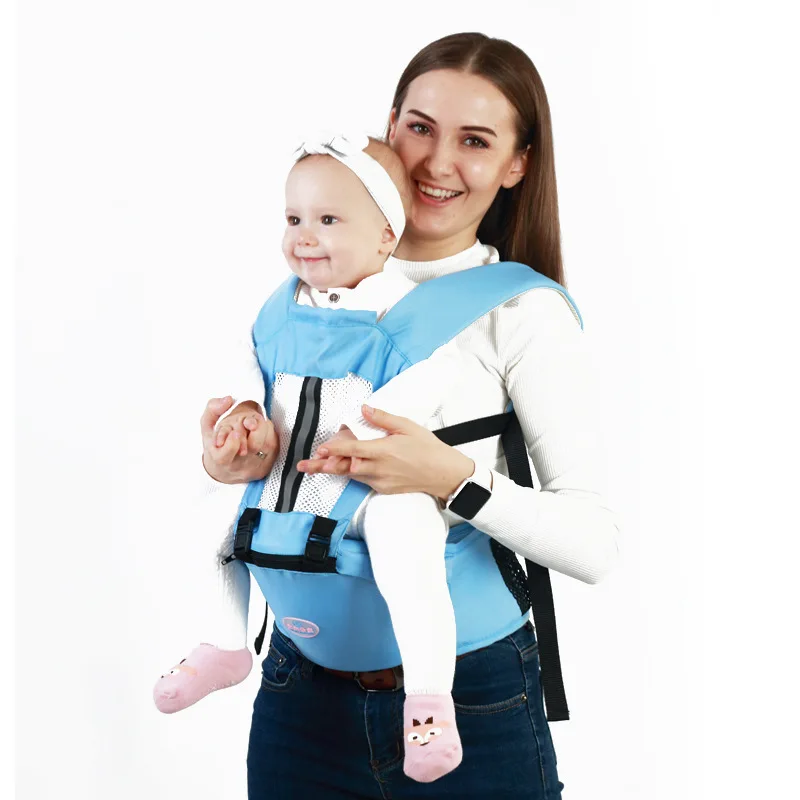 Ergonomic Baby Carrier Baby Hip Carrier Front Kangaroo Child Hip Seat Breathable Fit Baby Travel Activity Gear Baby Supplies