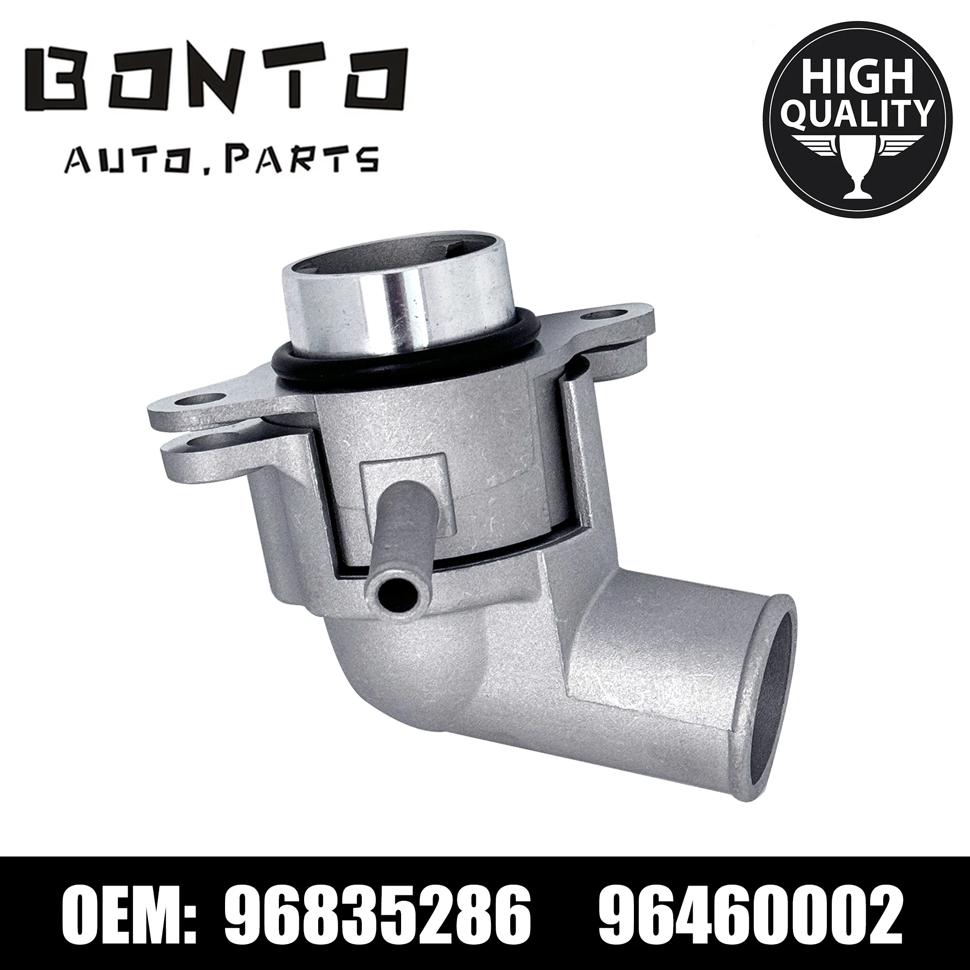 BONTO Engine Coolant Thermostat Housing For Chevrolet Aveo Kalos Hatchback Lacetti Nubira Rezzo Replace 96835286 96460002