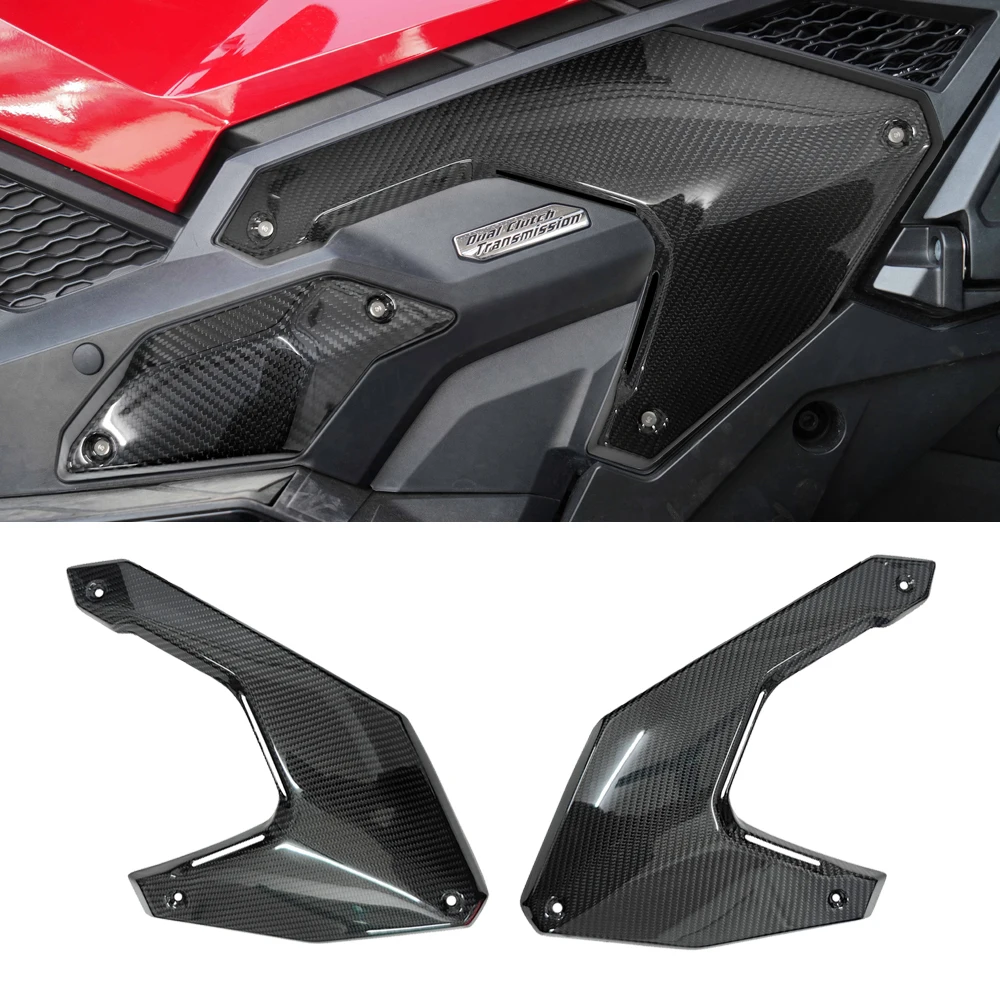 

For Honda 2021-2025 X-ADV 750 motorcycle modification fairing frame radiator side carbon fiber cover accessories