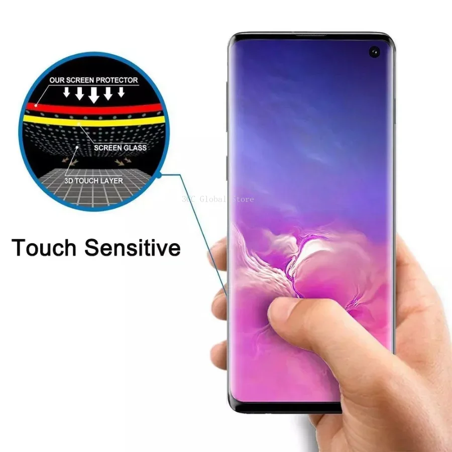 9D Screen Protector For Samsung Galaxy Note 20 20 Ultra S20 Plus S20 Ultra Coverage Tempered Glass screen protection Film