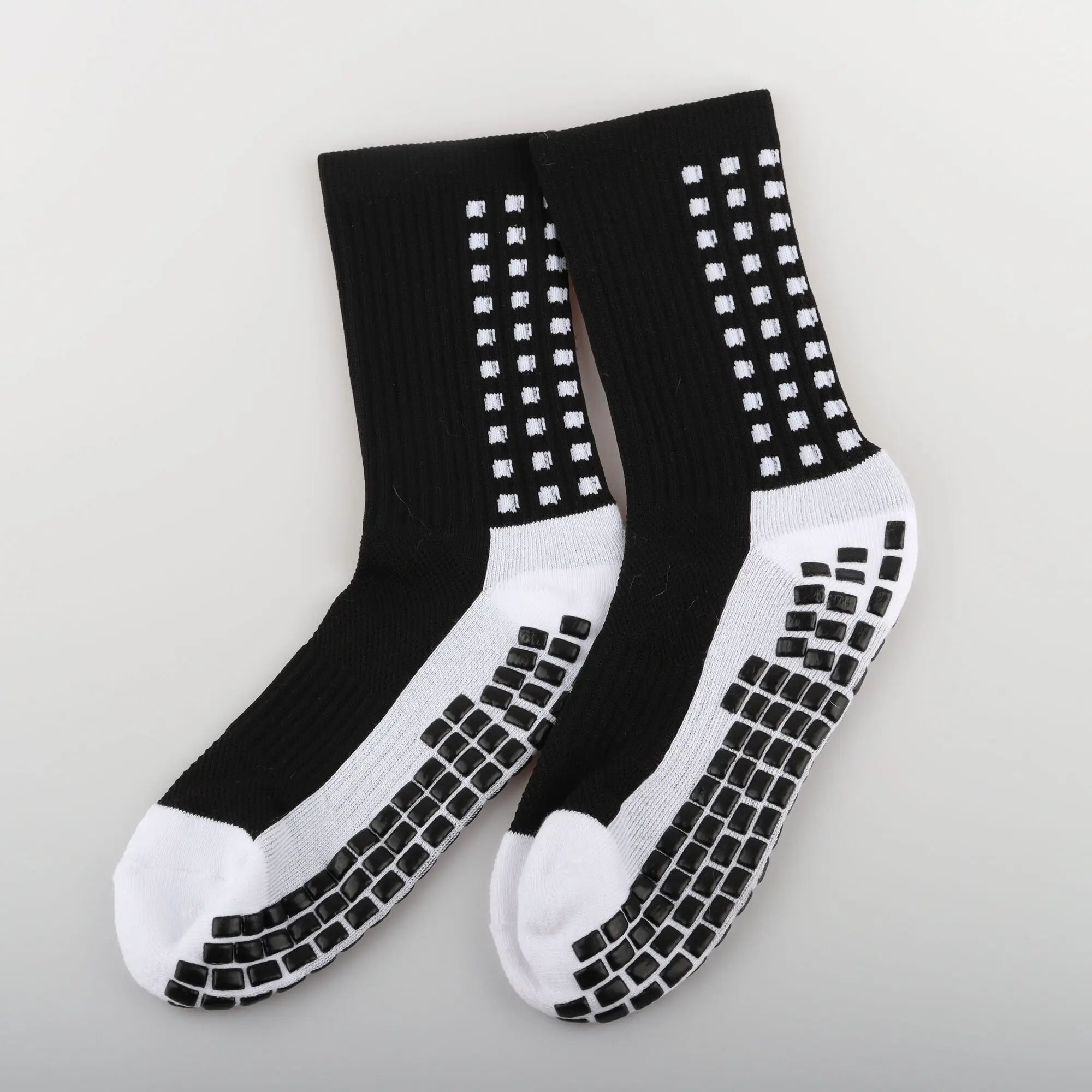 New ANTI SLIP Football 2023 Socks Mid Calf Non Slip Soccer Cycling Sports Socks Mens 39-48