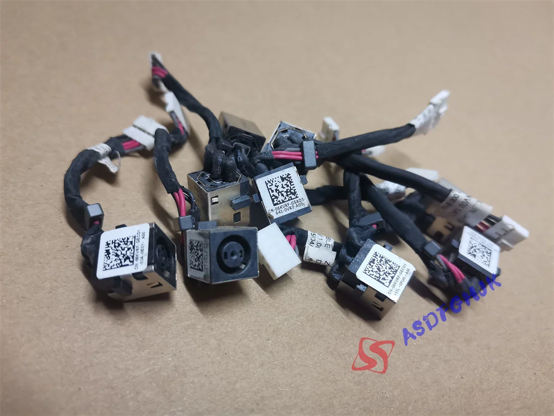 

Used FOR Dell Latitude E7440 E7450 DC Power Jack Cable Port 6KVRF CN-06KVRF 06KVRF TESE OK free shipping