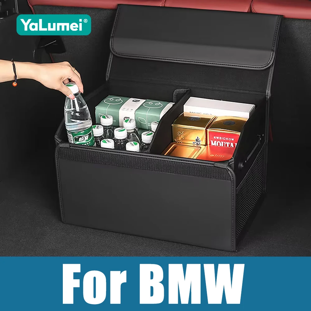 

For BMW X3 X5 X6 F20 F10 F11 F25 F15 F48 E53 E36 E46 E90 E91 E60 E61 E70 E71 E83 E84 E87 E81 Car Trunk Storage Box Tools Pocket