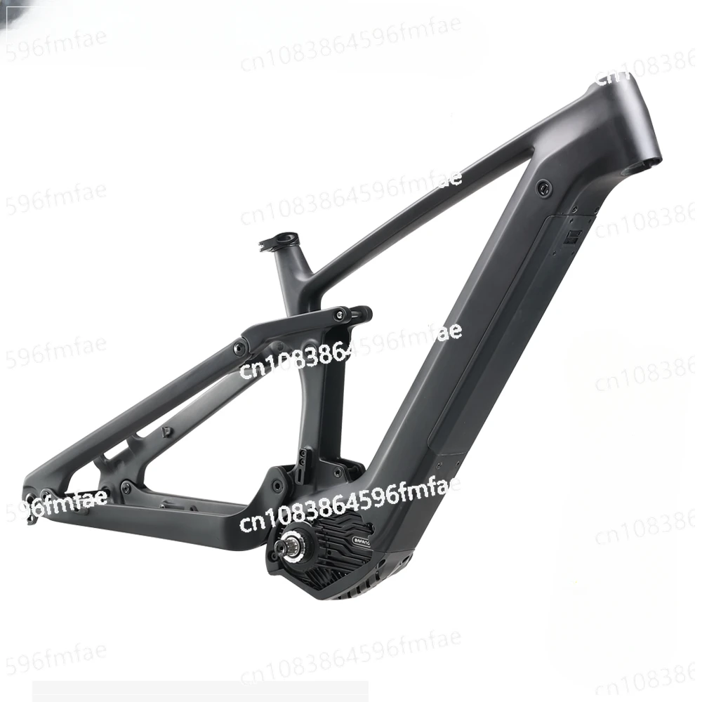 

2022 New Design Full Suspension Frame Carbon Fiber Dual Suspension E Bike Frame for Bafang Motor M510/M600