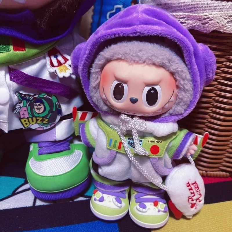 Labubu Clothes Buzz Lightyear Baby Cotton Doll Clothes Toy Story 20cm 15cm Cotton Decoration Holiday Gift