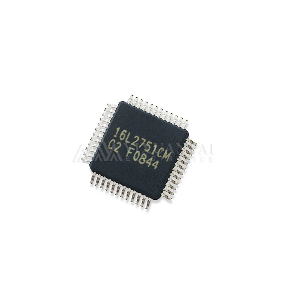 XR16L2751CM-F  16L2751CM  IC UART FIFO 64B DUAL 48TQFP  New