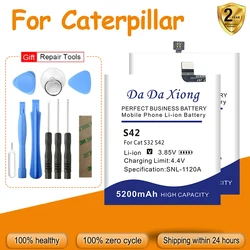 DaDaXiong Battery For Caterpillar Cat, XQ6602G APP00223 APP00262 B25 S42 S50 S60 BL192 S32 S41 S42 S50 S60 S62 Pro, B15, B25