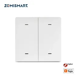 Zemismart Tuya Zigbee Wireless Scene Switch 1 2 3 4 Gangs Wall Remote Push Button On Off Smart Life Control Smart Home Device
