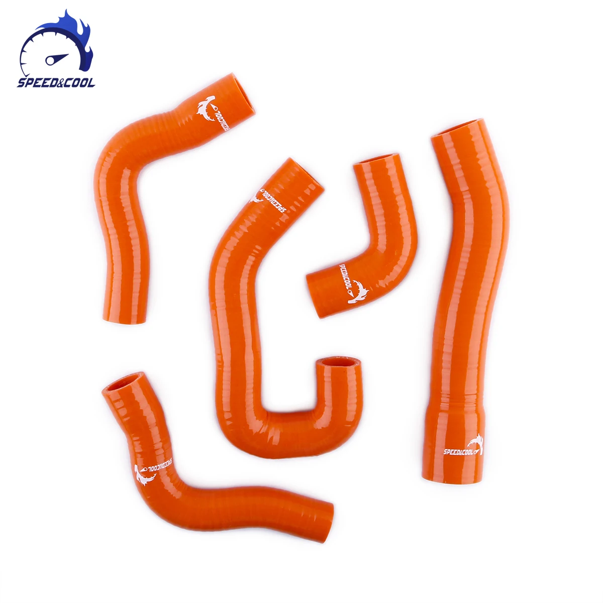 SPEED&COOL For 2008-2011 KTM 1190 RC8 2009 2010 Motorcycle Silicone Radiator Heater Coolant Tube Pipe Hose Kit