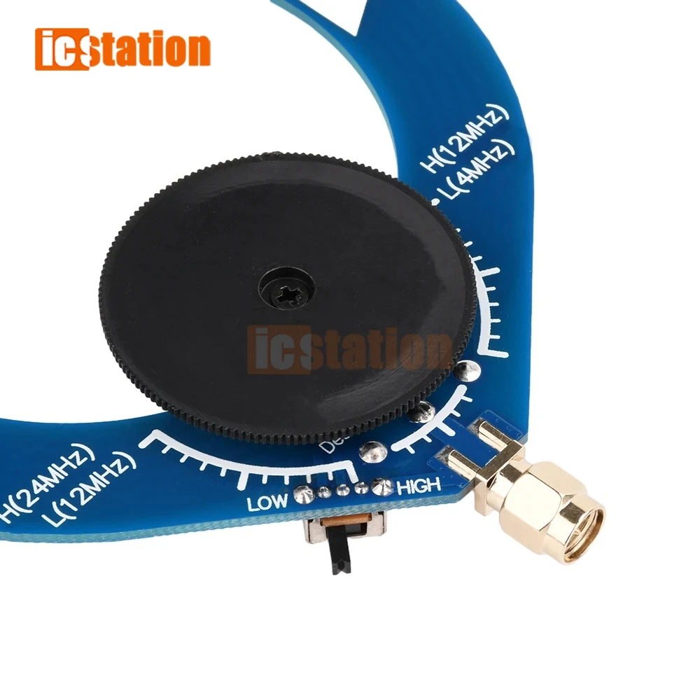 10kHz-180MHz Mini antenne en boucle beignet module d'antenne à large bande SW antenne à ondes courtes AM antenne à ondes moyennes à large bande