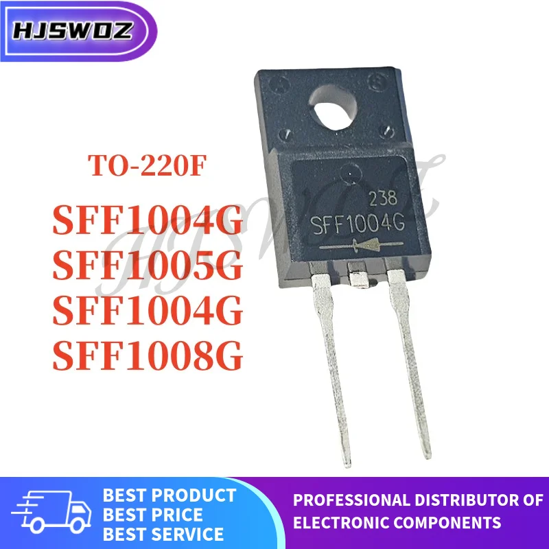 

10 шт. SFF1004G SFF1004 SFF1005G SFF1005 SFF1006G SFF1006 SFF1008G SFF1008 TO-220F-2PIN диод быстрого восстановления в наличии
