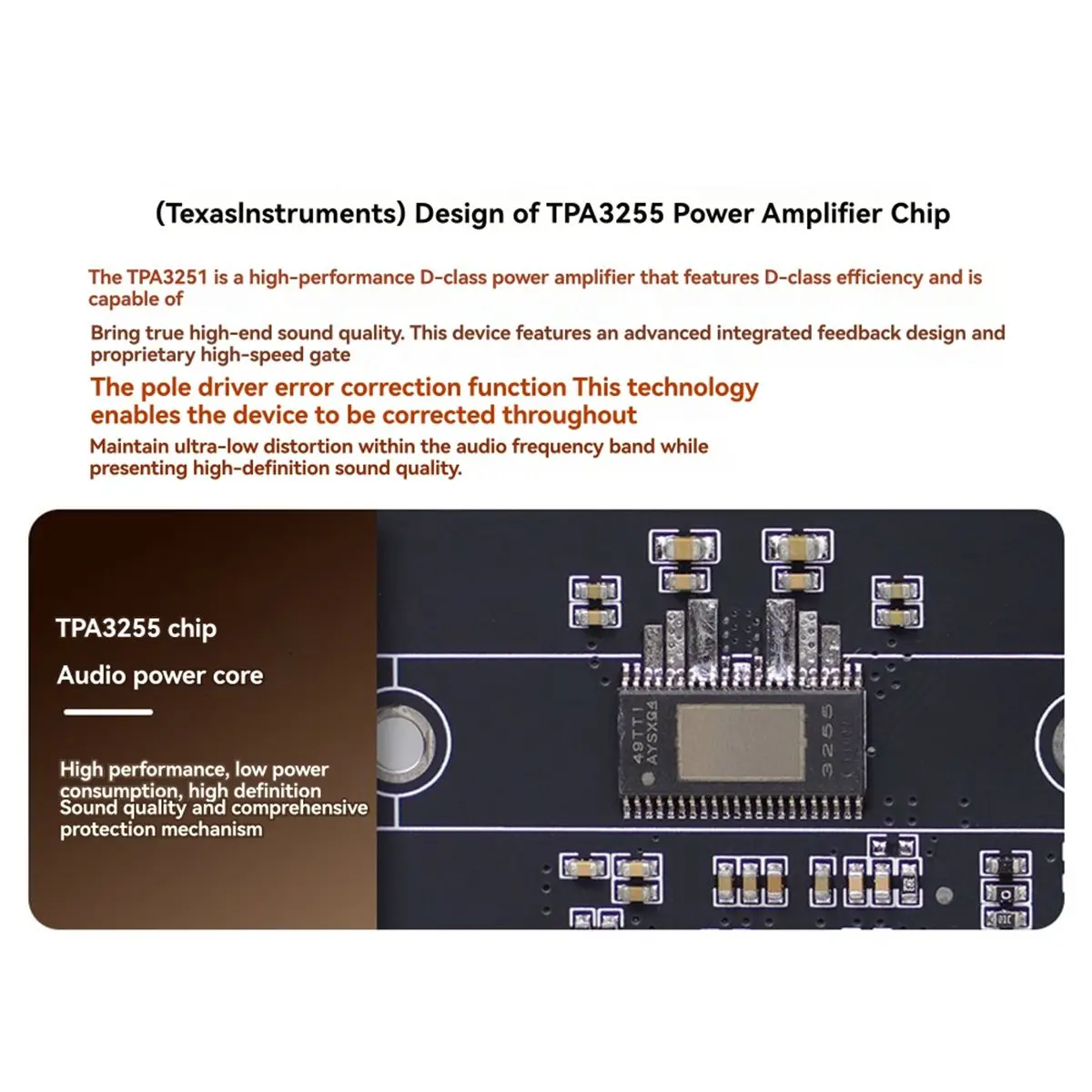 

Punctual- AP3002 Pure Power-Amplifier 300WX2 Digital Amplifier Board High Power Bridged Mono Module Adjustment TPA3255 No POP
