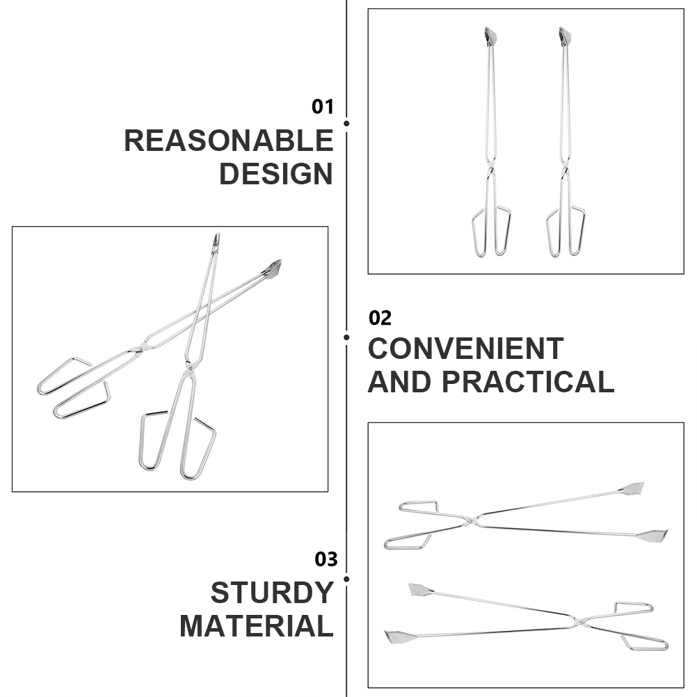 Рисунок 6 - щипцы для дров, длинные стальные щипцы для барбекю