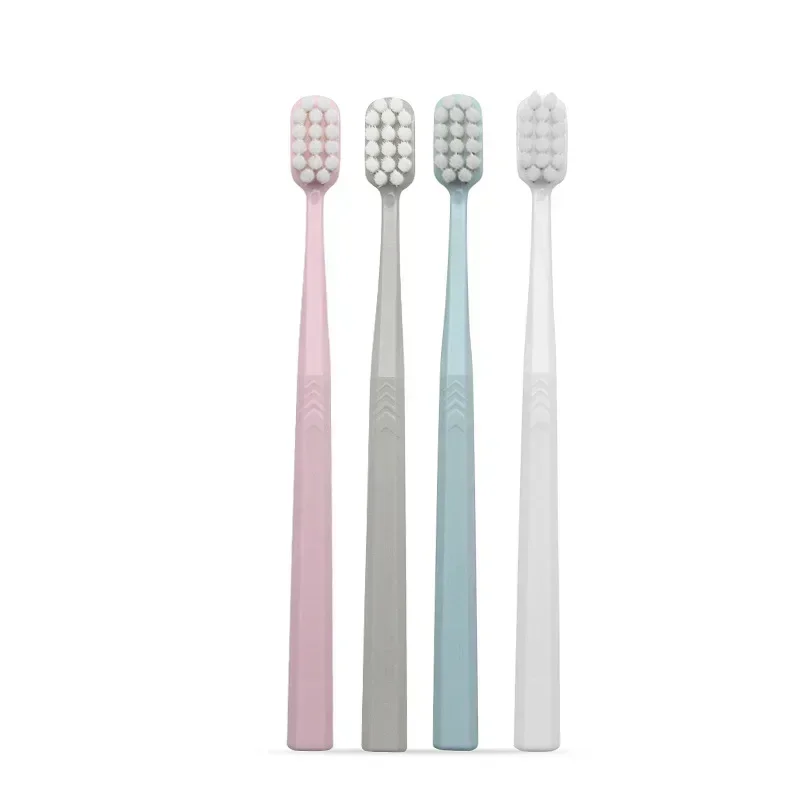 4Pcs/set Soft Bristle Small Head Toothbrush Family Travel Brush Tooth Care Oral Hygien Supplies