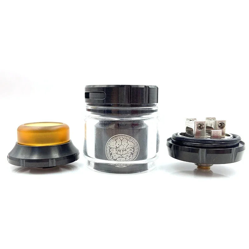 Runvape Zeus x RTA 25มม. ตัวทำละอองน้ำขนาด4.5มล. 810หัวหยด Delrin กันลมรั่วสำหรับด้าย510