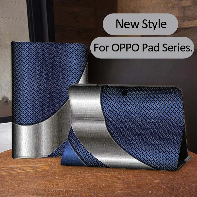 

Neon Broken Pattern Design Tablet Case For OPPO Pad 2 3 4 11 SE X Air 2 Neo Pro 12.1 10.36 11 11.4 13.2 Inch