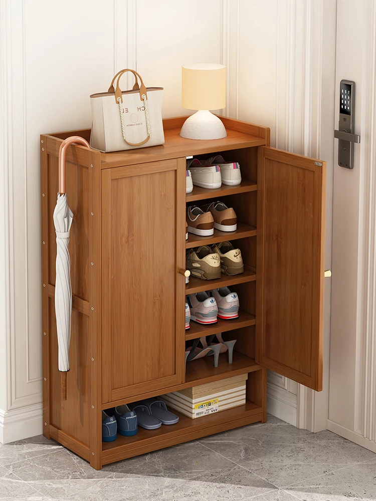 

Shoe cabinets, household storage shelves, do not take up space, simple and modern, and have doors to prevent dust