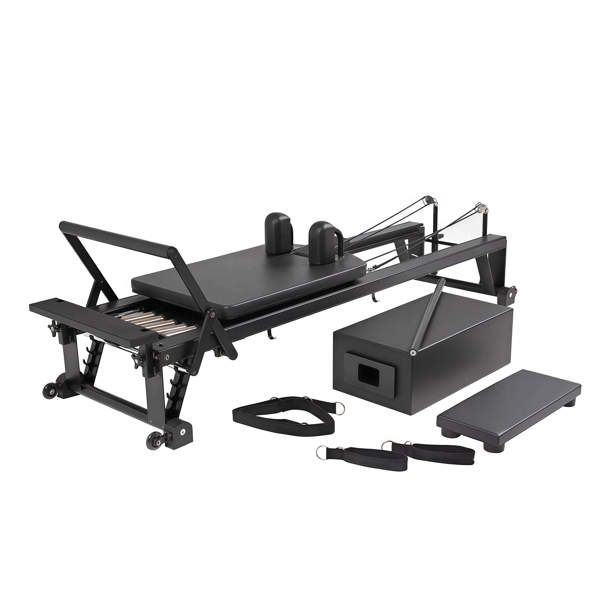Yoga Fitness Pilates Reformer - Máquina de Pilates Reformer Profesional Comercial,