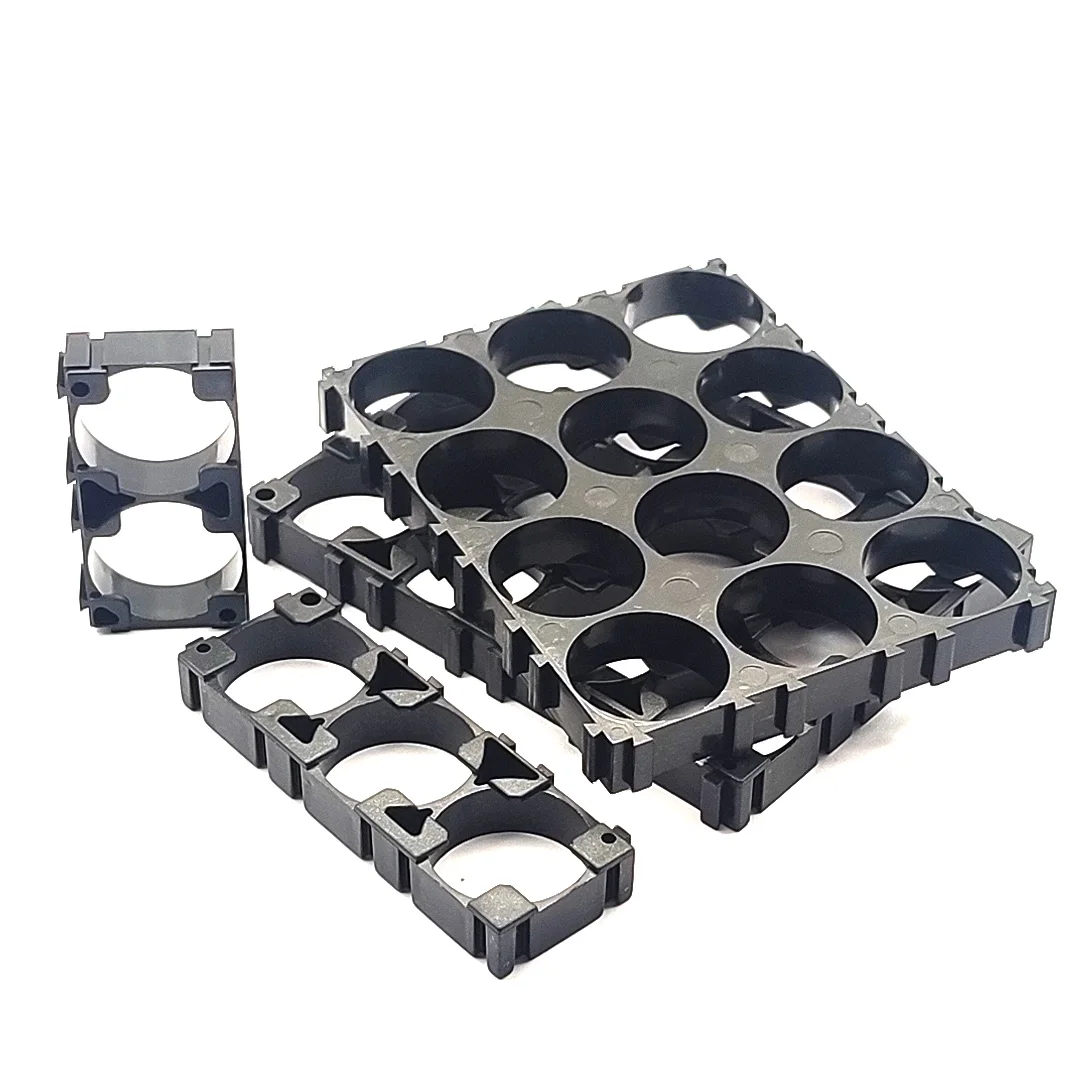 21700 Bracket  21700 Battery Holder For 21700 Batteries Pack 21700 Plastic Bracket Hole Diameter 21.7 mm Distance 23.4 mm