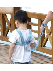 Ceinture de traction de sécurité anti-perte pour enfants, sangle et bracelet à utilisation touristique, protection en maille optique