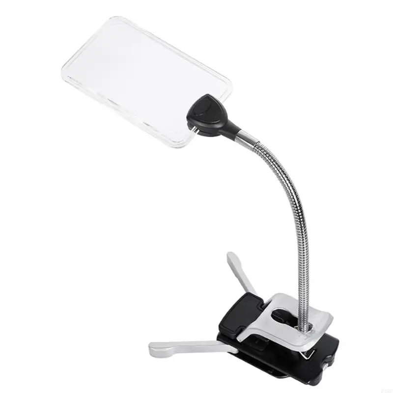 F26C Multifunctional Table Lamp Magnifying Glass Lamp Clip Desk Lamp Eye for Protection Reading Led Desk Lamp with Base Stand