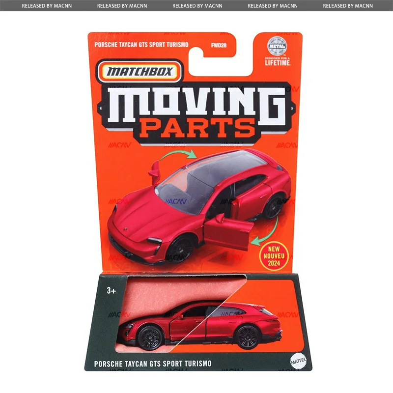 Mattel Matchbox Moving Parts 2024 Mix 6 veicoli FWD28-Q Model Collection Diecast Metal Car Toy Gift