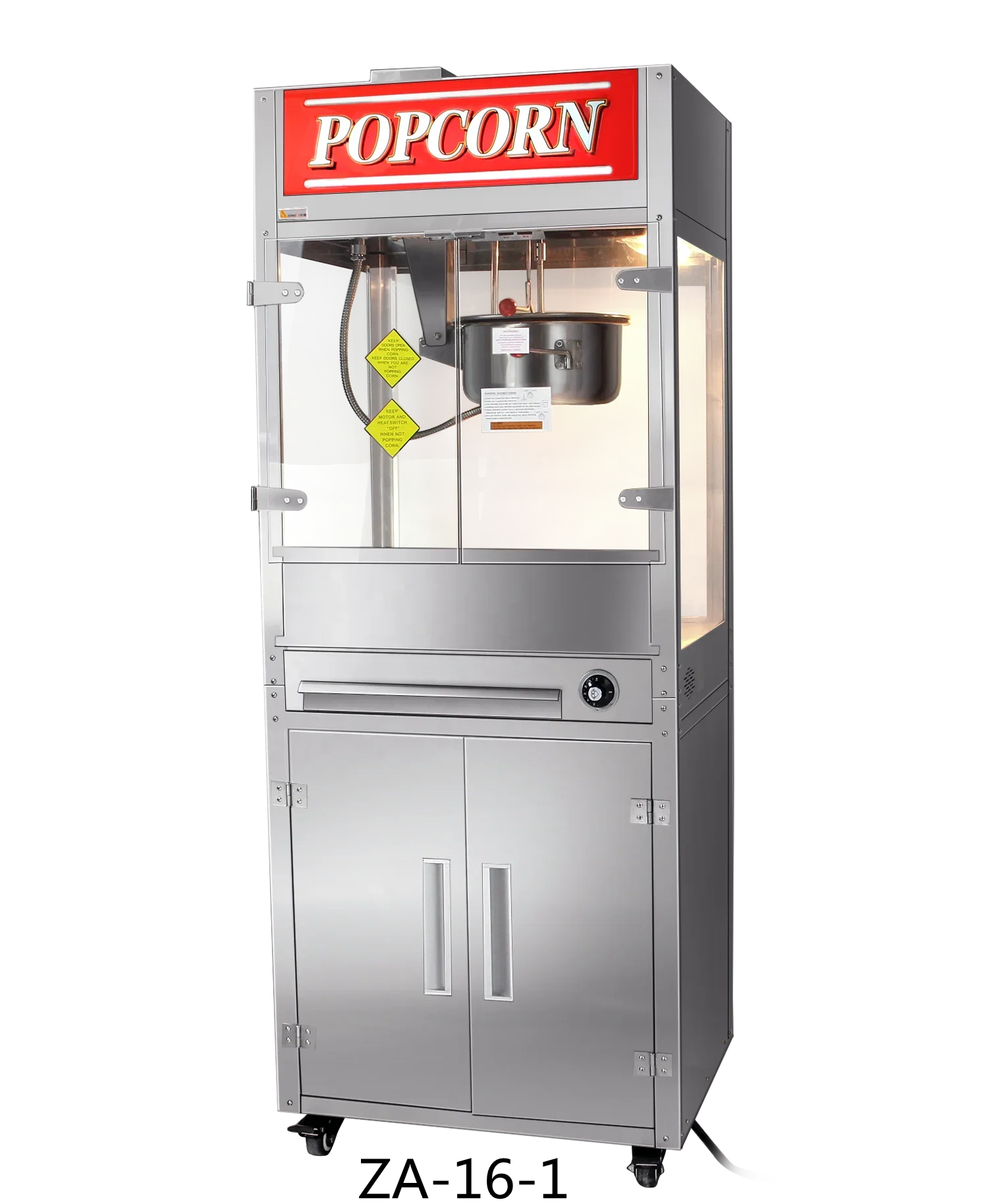 Cinema Style Popcorn machines Non-stick Interior Pop Corn Popper 8oz,12oz,16oz,32oz