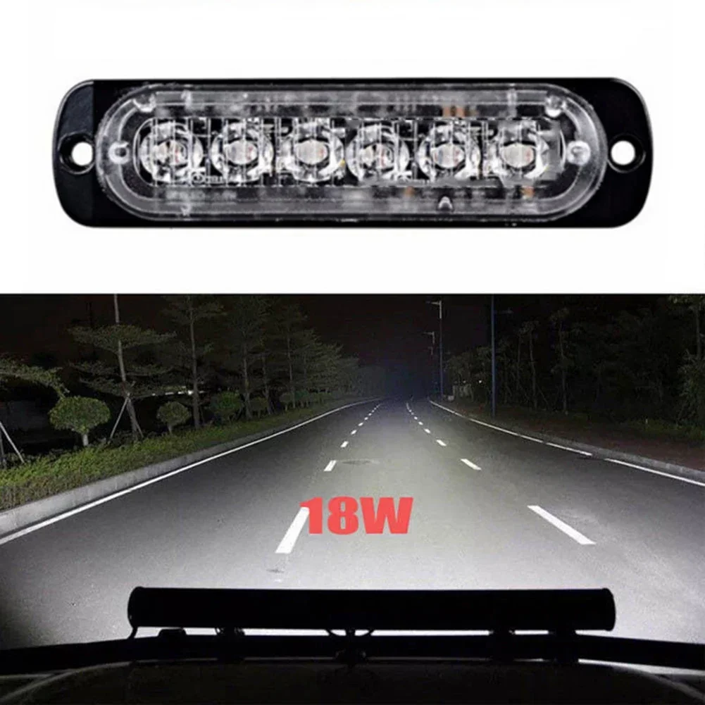 

1PCS LED Light Work Bar Lamp Driving Fog Offroad SUV 4WD Auto Car Boat Truck Ultra Slim Super Bright Anti-collision Anti-dust