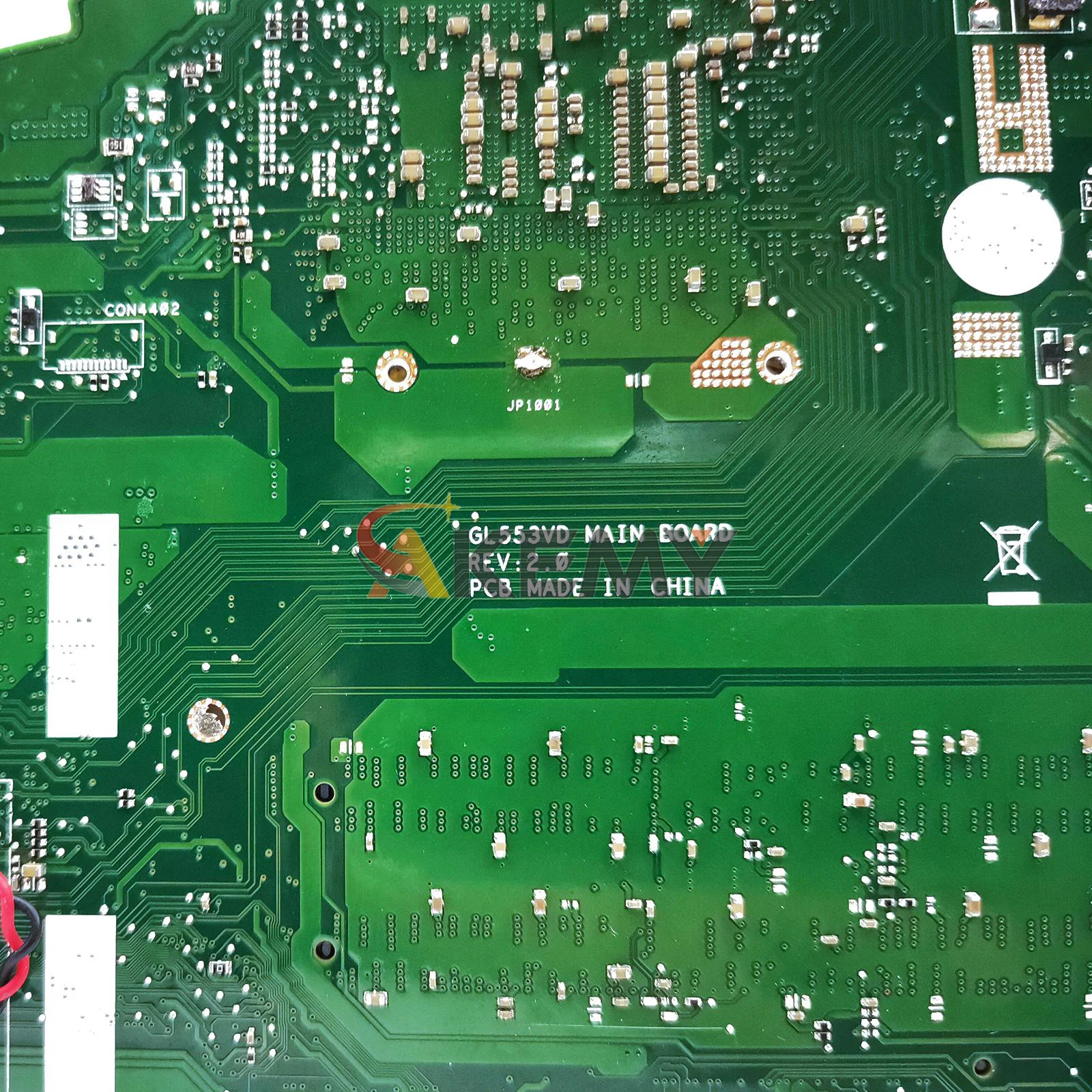 ASUS ROG GL553VE GL553VD ZX53V GL553V FX53VW FZ53V ZX53VW ZX63V 노트북 메인보드 GL553VD (I5 I7 CPU 테스트 완료)