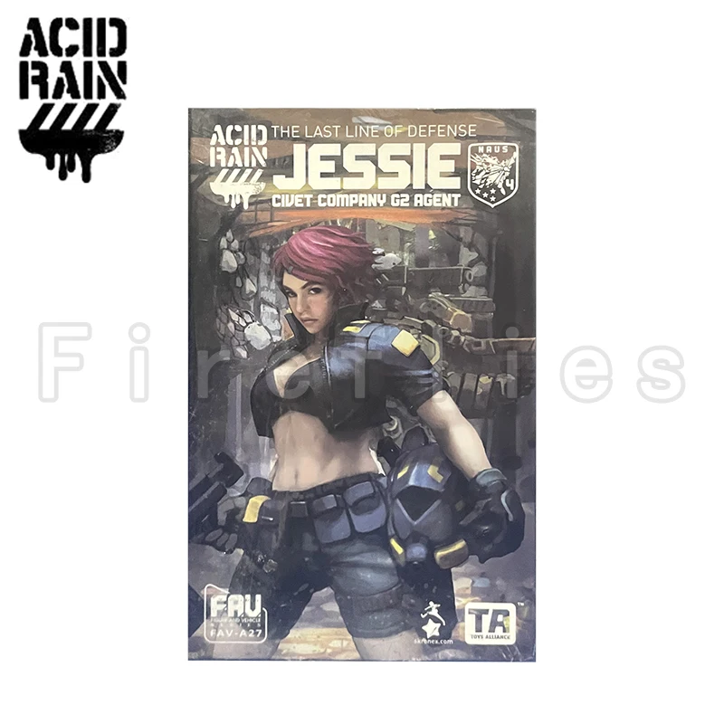 1/18 3.75inches Acid Rain Action Figure FAV-A27 Jessie Civet Company G2 Agent Anime Collection Model Toy Free Shipping