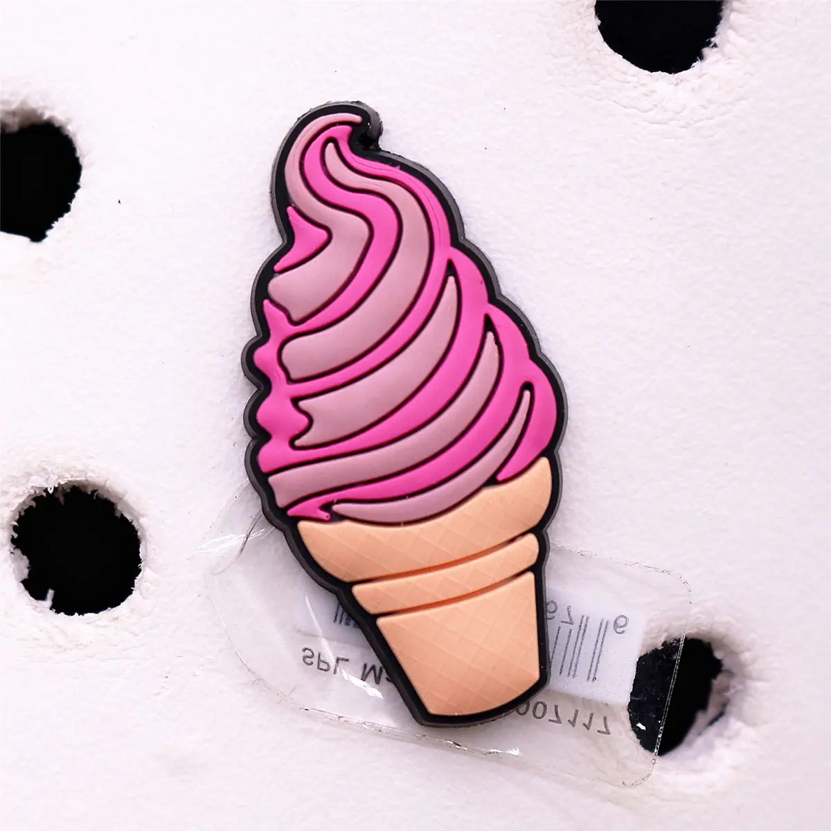 1Pc 3D Sweet Dessert Clog Charms Candy Kawaii Cute Yummy Bakery Icecream Waffle Cupcake Trendy Hole Shoes Accessories Decor Gift