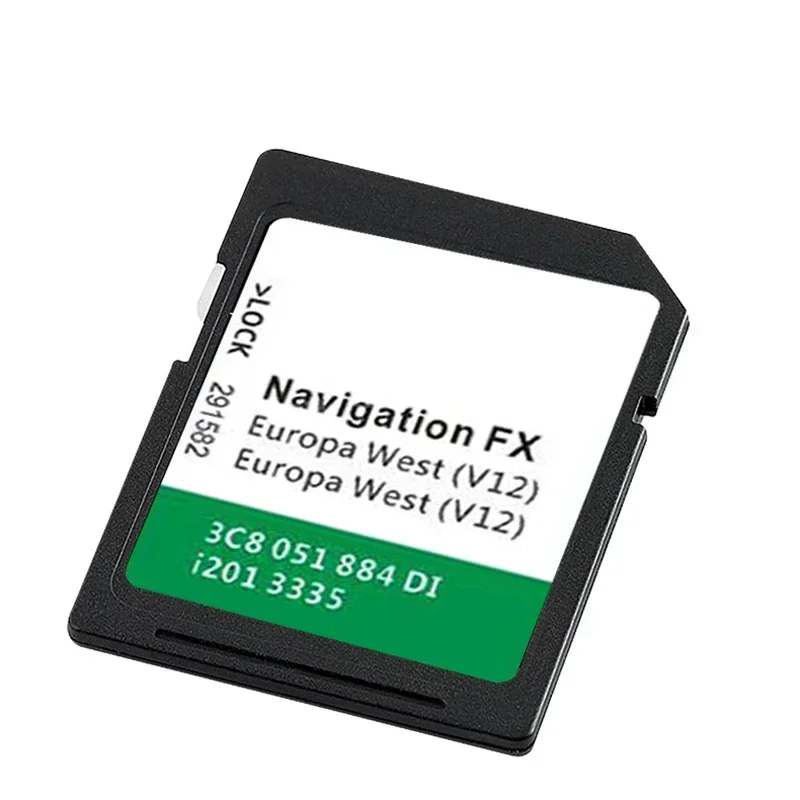 Imagem -03 - Atualização de Navegação com Cartão di sd fx V12 West eu Rns310 Sistema de Navegação Sat Nav Software para vw Sharan Tiguan Polo Passat 3c 8051884