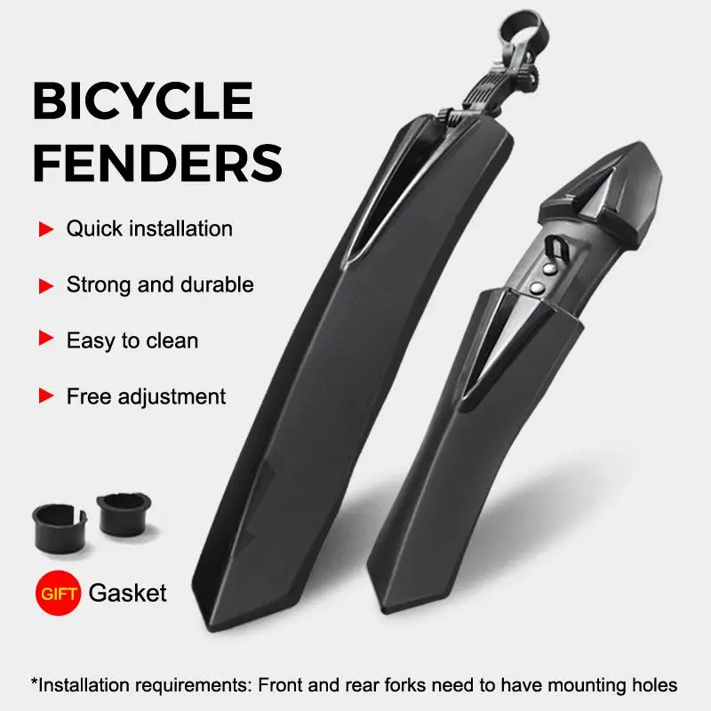 Universelle Mountainbike-Schutzbleche, passend für 24/26/27,5 Zoll Rennräder, komplettes Fahrrad-Schutzblech-Zubehör