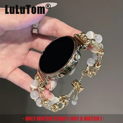 ์ผ์ฑ ๊ฐค๋ญ์ ์๊ณ 7 6 5/Pro/4 ํด๋์ 44/40/46mm 20mm/22mm ๋ฐด๋ ํ์จ์ด ์๊ณ GT 4 3 2 ์ฉ ๊ณ ๊ธ ์คํ ํฌ๋ฆฌ์คํ ๊ธ์ ์คํธ๋ฉ