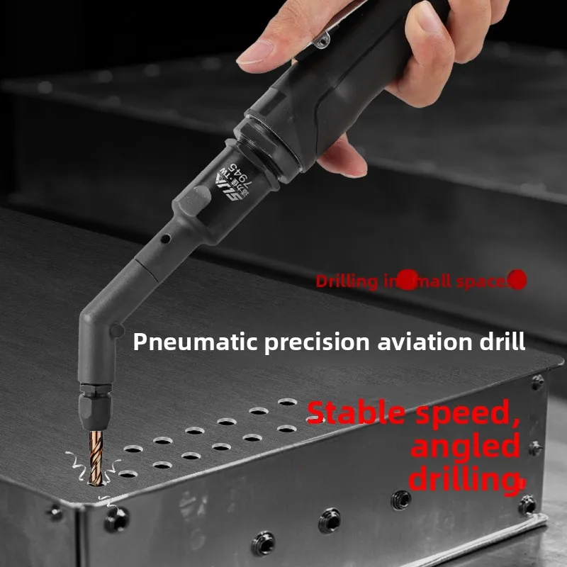 Shili Jiahang Air Drill Angled Pneumatic Drill 90 Degree Right Angle Air Drill Ad090B High Micro Angle Drill Small Head Air Drill