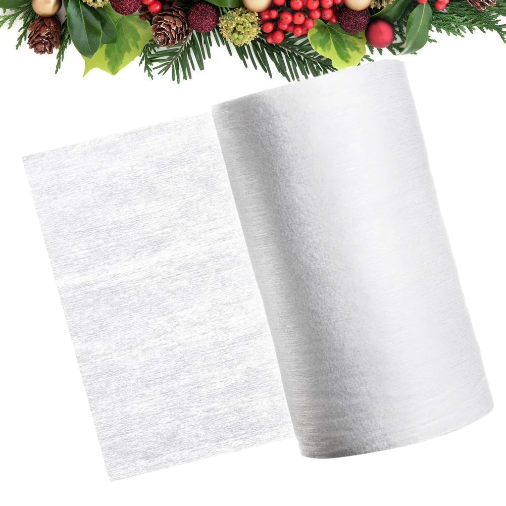 

1 Rolls of 100Sheets Disposable Bamboo Fiber Diaper Pad Flushable Biodegradable Cloth Diaper Bamboo Liners White