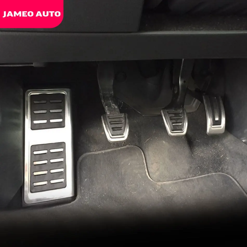 

Jameo Auto Stainless Steel Car Pedals Fuel Brake Pedal Rest Foot Pedal Cover for Seat Leon 5F 2012 - 2021 LHD Accessories