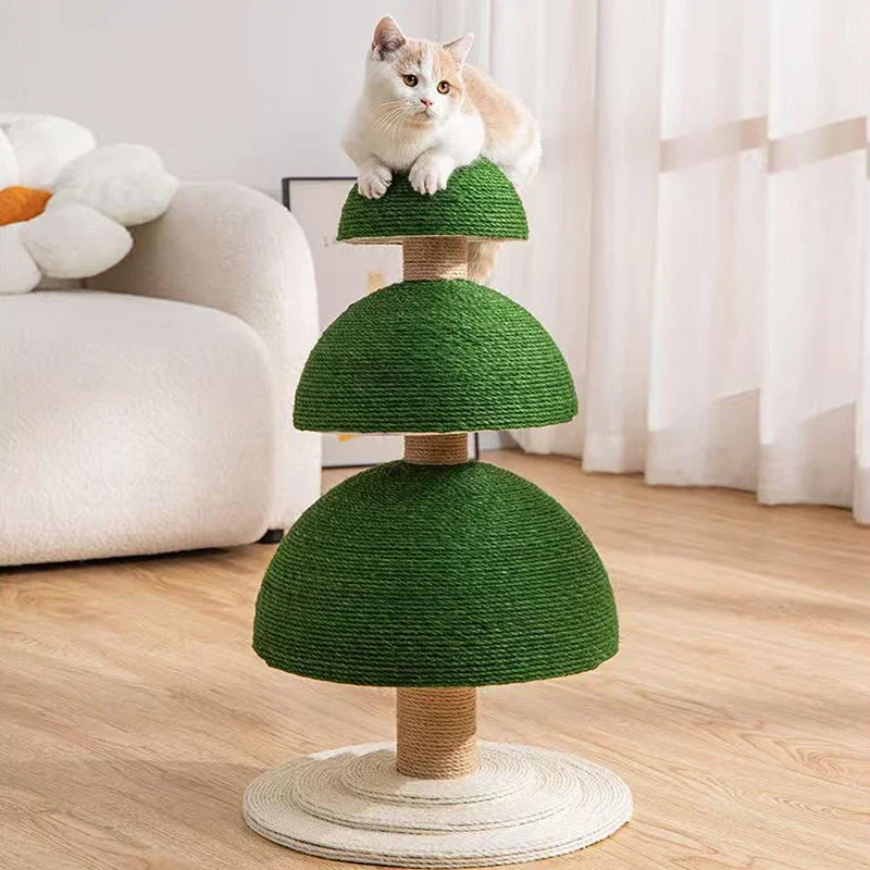 Cat Climbing Frame Spherical Cat Scratching Board Climbing Frame Embroidered Cat Scratching Board Pet Claw Grinding Toy