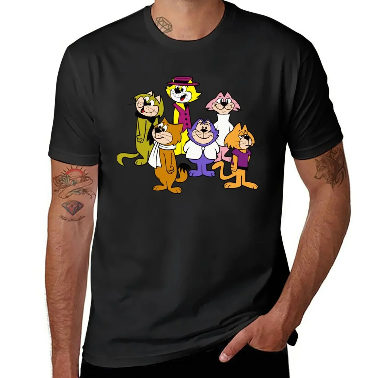 New Top Cat friends Classic T-Shirt anime t-shirts man mens t shirts