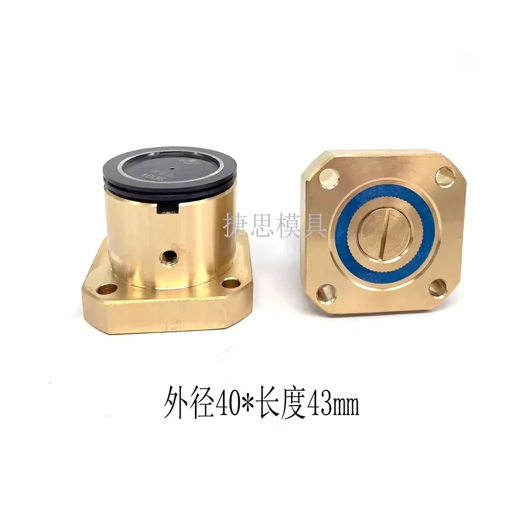 Wire Cut Parts Guide Wheel Pulley Roller 1006 50*50*40mm Ruby Assembly ISO9001 Certified Brass Seat for WEDM Wire Cutting