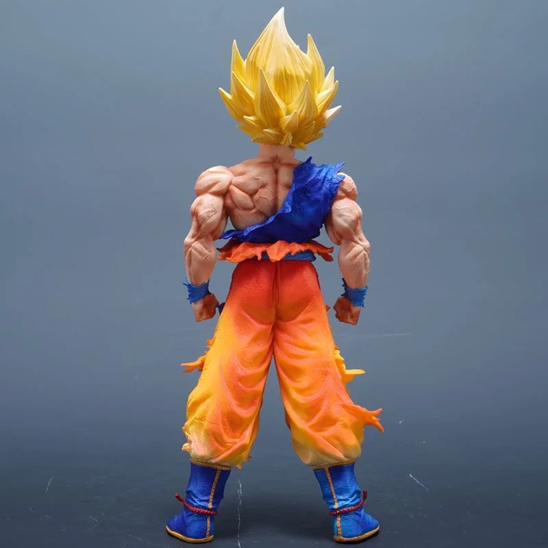 28-30 سنتيمتر لعبة دراغون بول أنيمي الشكل سوبر سايان جوكو الاتجاه عمل أرقام تحصيل لعبة سطح المكتب اكسسوارات الهدايا