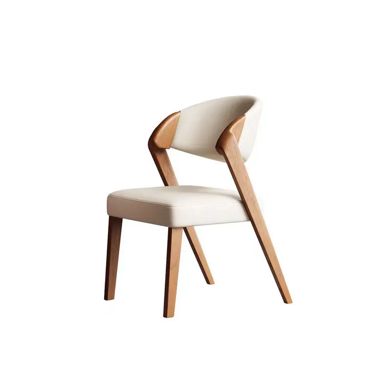 The source manufacturer, Qiushan chair, all solid wood tenon and mortise structure, light luxury home leisure chair, wabi